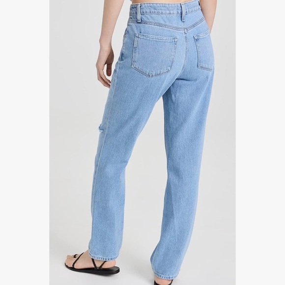 PAIGE Women's Chamomile Destructed Jeans - Picture 3 of 6